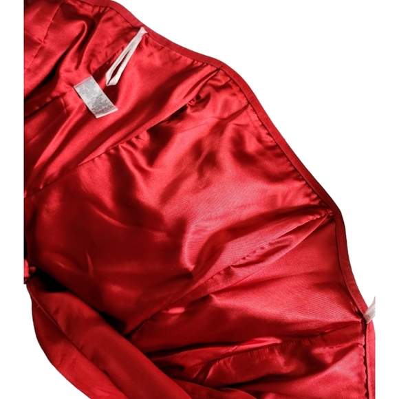 Red Strapless Mini Jessica McClintock - Size 10 - EUC - Picture 8 of 8